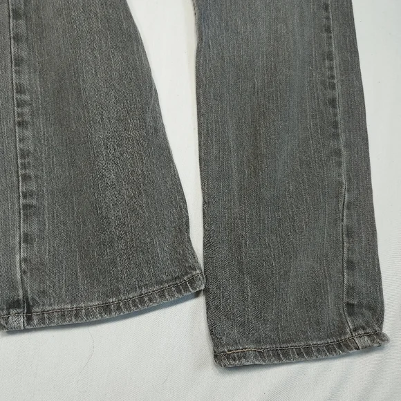 LEVI'S 511 Skinny Leg Low Rise Gray Denim Jeans W29 L29 - Picture 5 of 13